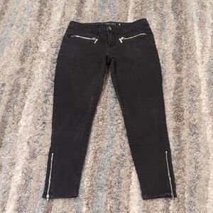 Jennifer Lopez Black Skinny Ankle Jeans